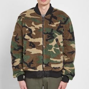 Alpha Industries SHERPA Camo Reversible Jacket